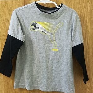 Boys 4T long sleeve puma shirt